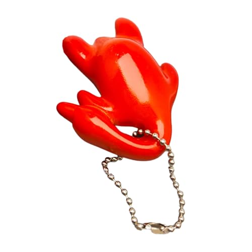 PENCHEAK Ornamento Chino BBQ Ornament Doble Asado Y De Pato Presente Creativo Para Familiares O Entusiastas De Cosplay Llavero Cerdo Asado Realista