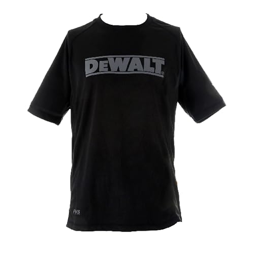 DeWalt Easton M Easton - Camiseta de manga corta (talla M), color negro