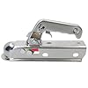 AB Tools Unbraked Trailer Pressed Steel Hitch Coupling 50mm 800kg Max With Lock #2
