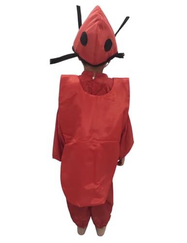 Image of BookMyCostume Ladybug Insects Kids Fancy Dress Costume 4-5 years