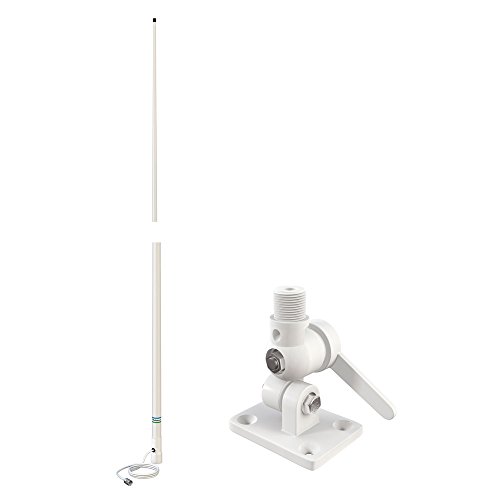 Image of Shakespeare Classic 8' VHF Antenna w /4186-U Ratchet Mount Included
