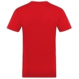 Arsenal FC Official Gift Mens Poly T-Shirt Red White Stripe Medium - Image 3