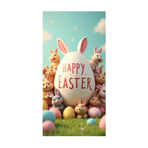 ¡Agregar cortinas para puertas de Pascua con estampado de animales, diseño de moda y artesanía exquisita le dará UNA experiencia primaveral única! Kjn49 (B, 200 x 90 cm)
