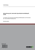  Betrachtung der nationalen Sportkletterwettkämpfe (GER): im Hinblick auf organisatorische Belange, Medienpräsenz und Interessen der verschiedenen Rollenpartner