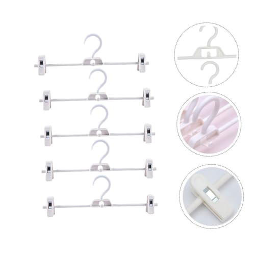 Cintres pour pantalons plastique beige pour optimiser le dressing de maison - 7