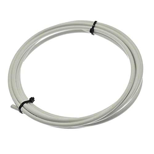 Bike Brake Cables Housing,3M Bicycle Brake Cable Gear Wires Bikes Replacement Accessory for Mountain Road Bike(White)