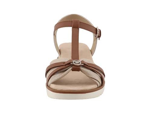 Sandale cale TOM TAILOR Femme avec talon compense leger et design minimaliste - 3