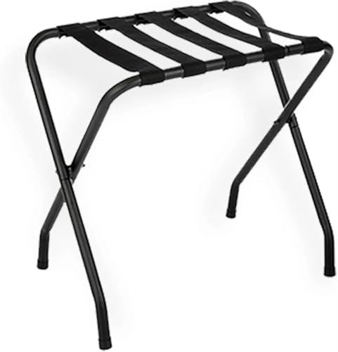 Porte-bagages entièrement assemblé pliable avec support valises