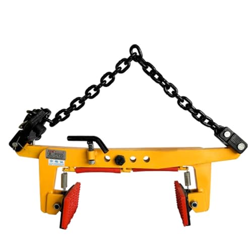Heavy-Duty Granite Lifting Clamps - Stone Lifting Fixture With 4 Rubber Pads, Wide Jaw Opening, Durable Slab Lifter Tools And Carrying Equipment(Opening Size-26-49.2in/66-125CM)