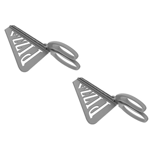 ABOOFAN 2piezas Tijeras Para Pizza De Acero Inoxidable Cortador De Tartas Tijeras Prácticas Para Cocina Útiles La Preparación De Pizza