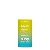 ATTITUDE Face Sunscreen Stick SPF 50, Broad Spectrum Zinc Oxide, EWG Verified, Non-Nano, Lightweight Non-Greasy, Vegan, Unscented, 15 grams