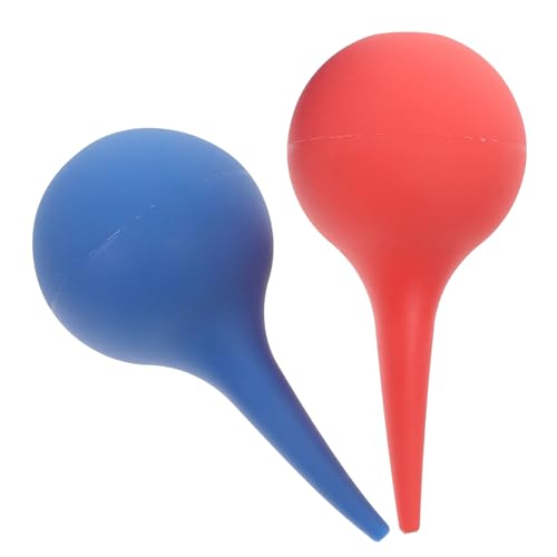 TOVINANNA 2piezas Unidades Removedor De Oídos y Ventosa De Oreja De Goma Suave Para Limpieza Soplador De Polvo y Aspirador De Agua Portátil y Práctico Para Uso Familiar Casa