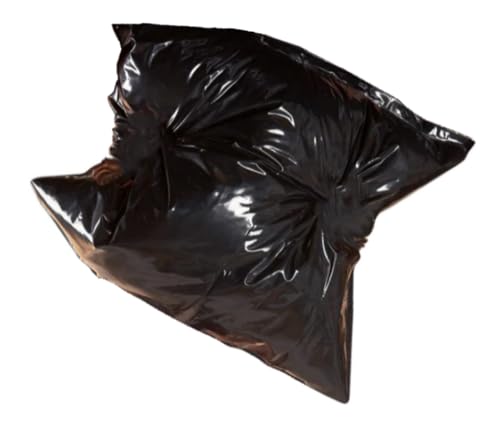 Coussin latex noir fétiche aspect mouillé 80x80 cm accessoire érotique imperméable pour couple
