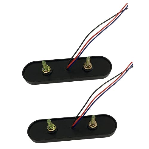 OUNONA 6 Pçs Sinais De Volta Da Motocicleta LED Luz Indicadora Cauda Lâmpada De Freio Luzes Marcador