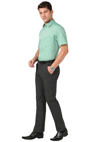 Image of Peter England Men Cotton Regular Fit Formal Shirt
