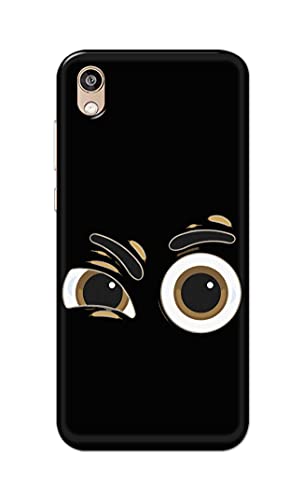 Image of PRINTFIDAA Funky Expression of Cartoon Eyes Printed Designer Hard Back Case Cover for Honor 8S / Huawei Y5 (2019), AMN-LX9, AMN-LX1, AMN-LX2, AMN-LX3 -(SF) MVN1004