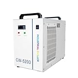Water Chiller Cw5000 Industry Chiller For Cooling 50w-180w Machine Cooler(CW5000 double head,110V)