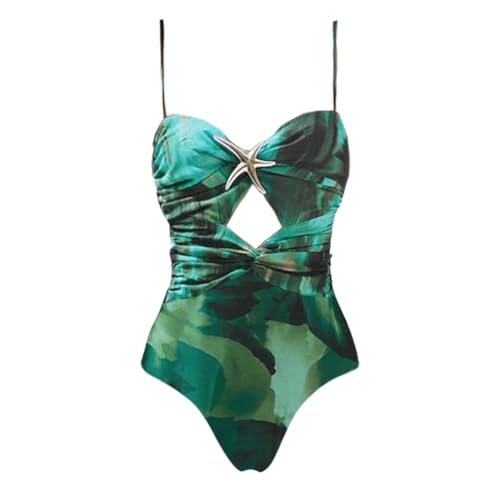 Image of AARAM Stylish Premium Women's One Piece Swimsuit with Cover Ups Wrap Skirt Sarong Retro Floral Print Monokini Tummy Control Swimwear, Printed Swimming Costume for Women Beach Wear