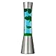 Lava Lampe Blau Grün, beruhigend, belebend, 39,5 cm, inklusive Leuchtmittel, G9 30 W mit Kabelschalter, Geschenkidee Weihnachten, Lavalampe Retro