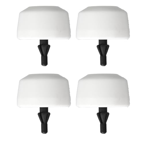 VGEBY 4 Stück Hintere Blattfeder-Anschlagpuffer, Gummi-Blattfeder-Aufhängungspuffer für CADDY 3 2004 Bis 2015