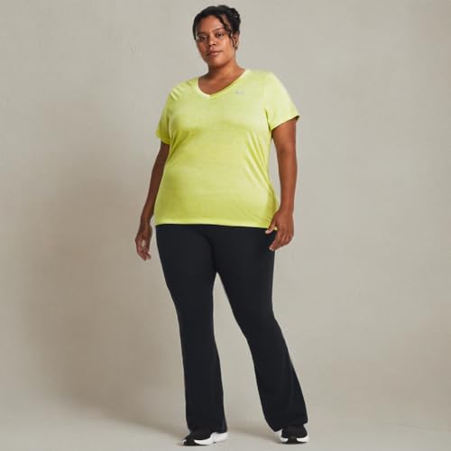 Image of Under Armour Plus Size Tech Solid Short Sleeve V-Neck