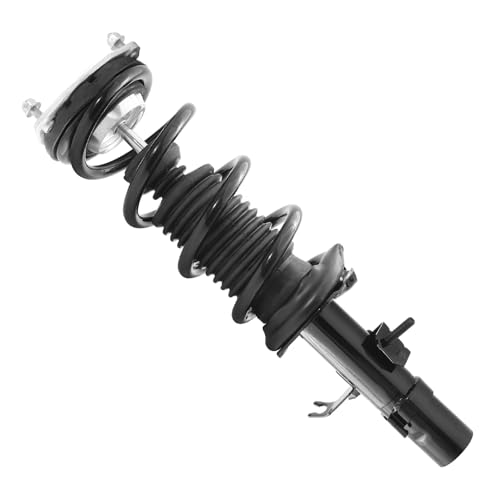 Image of Detroit Axle - AWD Front Struts for 2009-2013 INFINITI G37, 2014-2017 Q60, 2010 2011 2012 Struts with Coil Spring Replacement Complete Struts Shocks Assembly