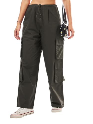 Image of Bewakoof Women's Loose Low Rise Cargo Pant
