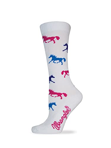 Wrangler White Socks for Women 09406-L-WHT