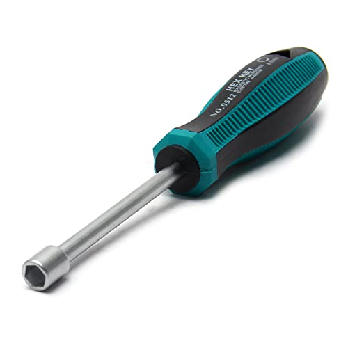 Mriuuod 8Mm Nut Driver, 6 Point Socket Hex Nut Driver Non-Magnetic Tip, 93Mm Hollow Nut Driver For Added High Torque, Tight Spaces, Precise Tightening Bolts And Nuts #TOP9