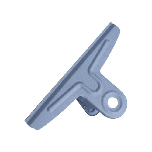 Guaber Clip de papel de metal de 200 mm de largo, clip de papel grande de acero inoxidable para bolsas de alimentos, tablero de dibujo y oficina