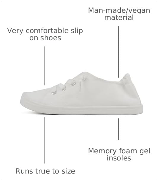 Image of Soda Flat Women Shoes Linen Canvas Slip On Sneakers Lace Up Style Loafers Zig-S