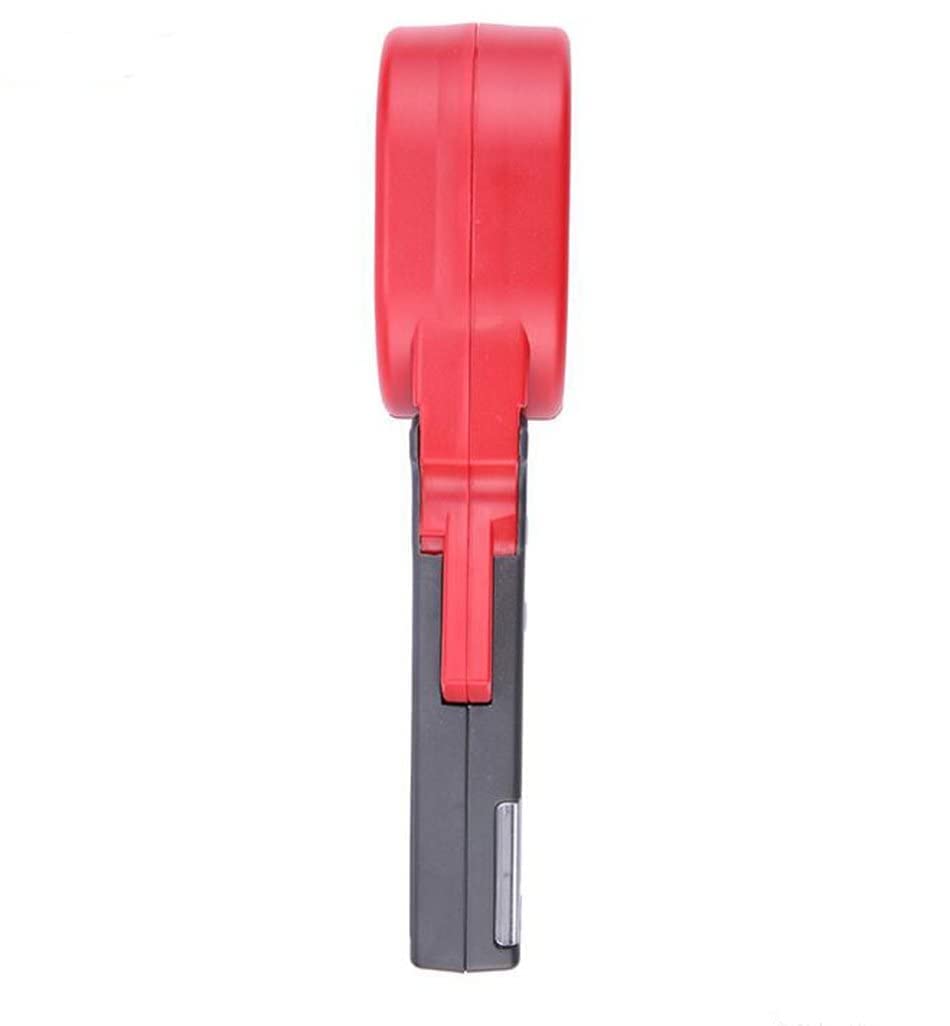 Clamp On Ground Resistance Tester Earth Resistance Meter Grounding Resistance Measurement Device with Resistance Range 0.01 to 200Ω Alarm Function 4 Digits LCD Display