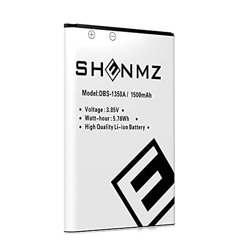 Shenmz Dbs-1350A Battery, [2022 Upgrade] New 0 Cycle Higher Capacity Replacement Battery For Dbs-1350A 1Icp6/39/50 Doro 7050 7060 Consumer Cellular Flip Mobile Phone 1500Mah #TOP3