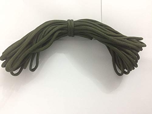 OVJ Vert armée 7-Core diamètre 4MM10m Parapluie Corde Corde extérieure équipement d'escalade Corde tressé Bracelet de sécurité Corde