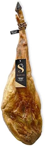 Jamón ibérico 100% de Bellota, auténtico PATA NEGRA. Peso entre 6...