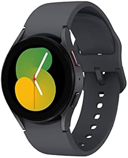 Samsung Galaxy Watch5 Smartwatch, Gesundheitsfunktionen, Fitness Tracker, ausdauernder Akku, Bluetooth, 40 mm, Graphite inkl. 36 Monate Herstellergarantie [Exklusiv bei Amazon]