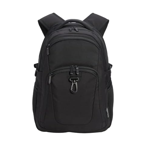 Amazon Basics Travel Laptop Backpack for 15.6-Inch Laptop Cover