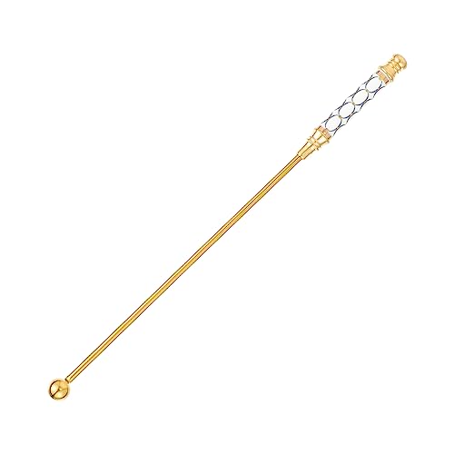 BESTYASH Stainless Steel Juice Stirrer Cute Coffee Stirring Stick for Smooth Mixing for Bars Milk Tea Shops and Home Parties Easy to Grip Design