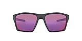 Oakley Men's OO9397 Targetline Square Sunglasses, Carbon/Prizm Road, 58 mm