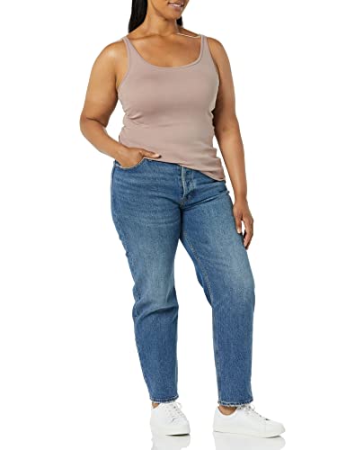 Image of Amazon Essentials Women's Slim-Fit Thin Strap Scoop Neck Tank Top