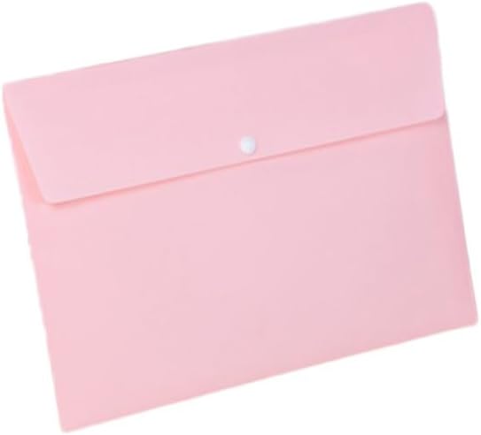 10pc PP File Folders with Button Closure Letter Size Briefcase image 3