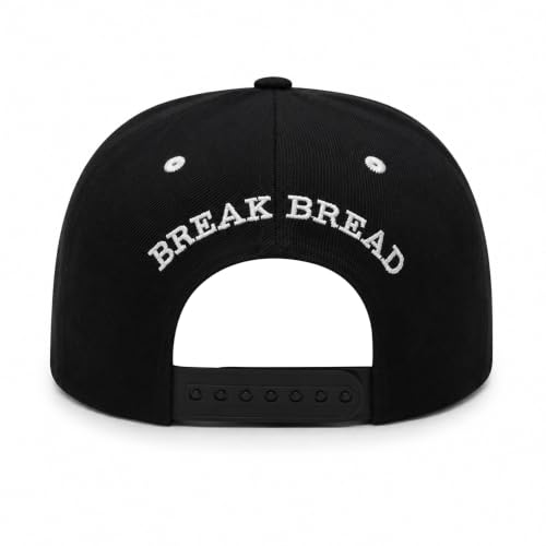 Image of VRITRAZ Comfortable Polyester 3D Printed Hip Hop Cap for Men & Women | Adjustable Snapback Closure Flat Brim Baseball Hat | Lightweight Urban Streetwear Headwear for Dance, Skateboarding, Gym, Sports