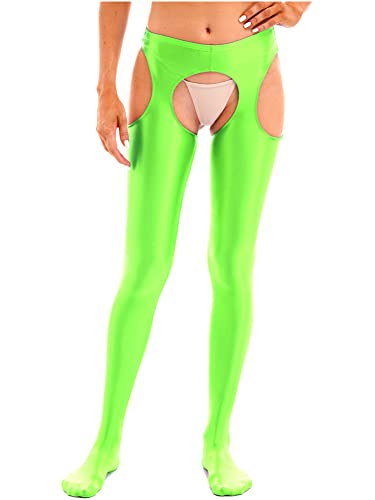 Image of CHICTRY Women's Tights Control Top Pantyhose Toe Garter Belt Hollow Out Stockings Panties