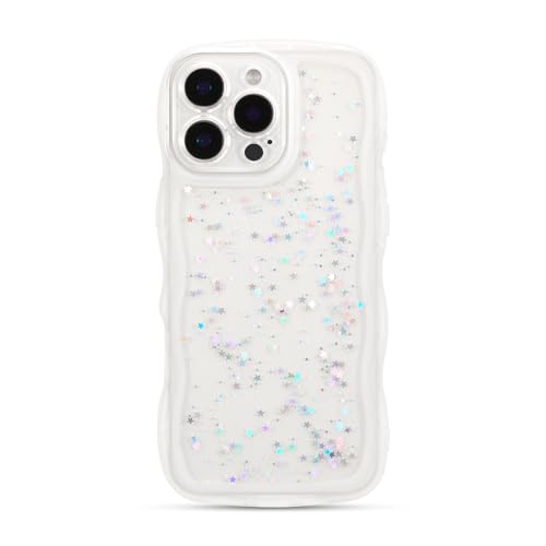 ZTOFERA Glitzer Wellenrahmen Hülle für iPhone