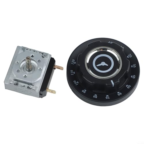 Interruptor temporizador robusto de 30 120 minutos para dispositivos de cocina AC250 V 16 A mecánico con notificación de campana transparente (120 minutos)