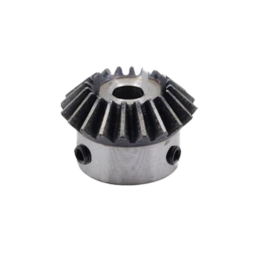 Bevel Gear Pinion Hardware Mechanical Bevel Gear 1M 20Teeth Inner Bore 5/6/6.35/7/8/10/12mm Gear 90 Degrees Transmission Gear(7mm)