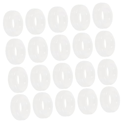 FOMIYES 10 Pairs Silicone Ring Eyeglass Anti-Slip Round Anti-Slip Ring Silicone Retainer Eyeglasses Temple Tips