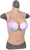 Ventaja - alta elástico, puede estirar; Cuello alto diseño, relación 1: 1 cuerpo humano, el diseño y la línea en todo el cuerpo son, forma perfecta del pecho natural, fácil de usar y no deformable, hacer que usted tiene un cofre con encanto en cualquier momento y en cualquier lugar