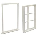 Compatibilité polyvalente : idéales pour la construction de maisons de poupées ou comme cadres de fenêtres miniatures, ces mini-fenêtres s'intègrent facilement à toutes les maisons de poupées, modernes ou victoriennes, et stimulent votre créativité