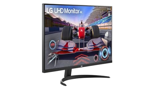 Image of LG 32UR500K, 32 inch Ultrafine 4K UHD (3840 x 2160) Display DCI-P3 90% (CIE1976), 4ms, HDMI x 2, DP Port, HDR10, 2 x 5W SPK MaxxAudio, On Screen Control, Black